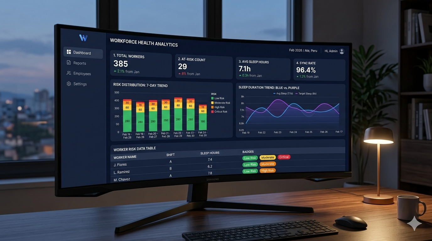 Dashboard en tiempo real