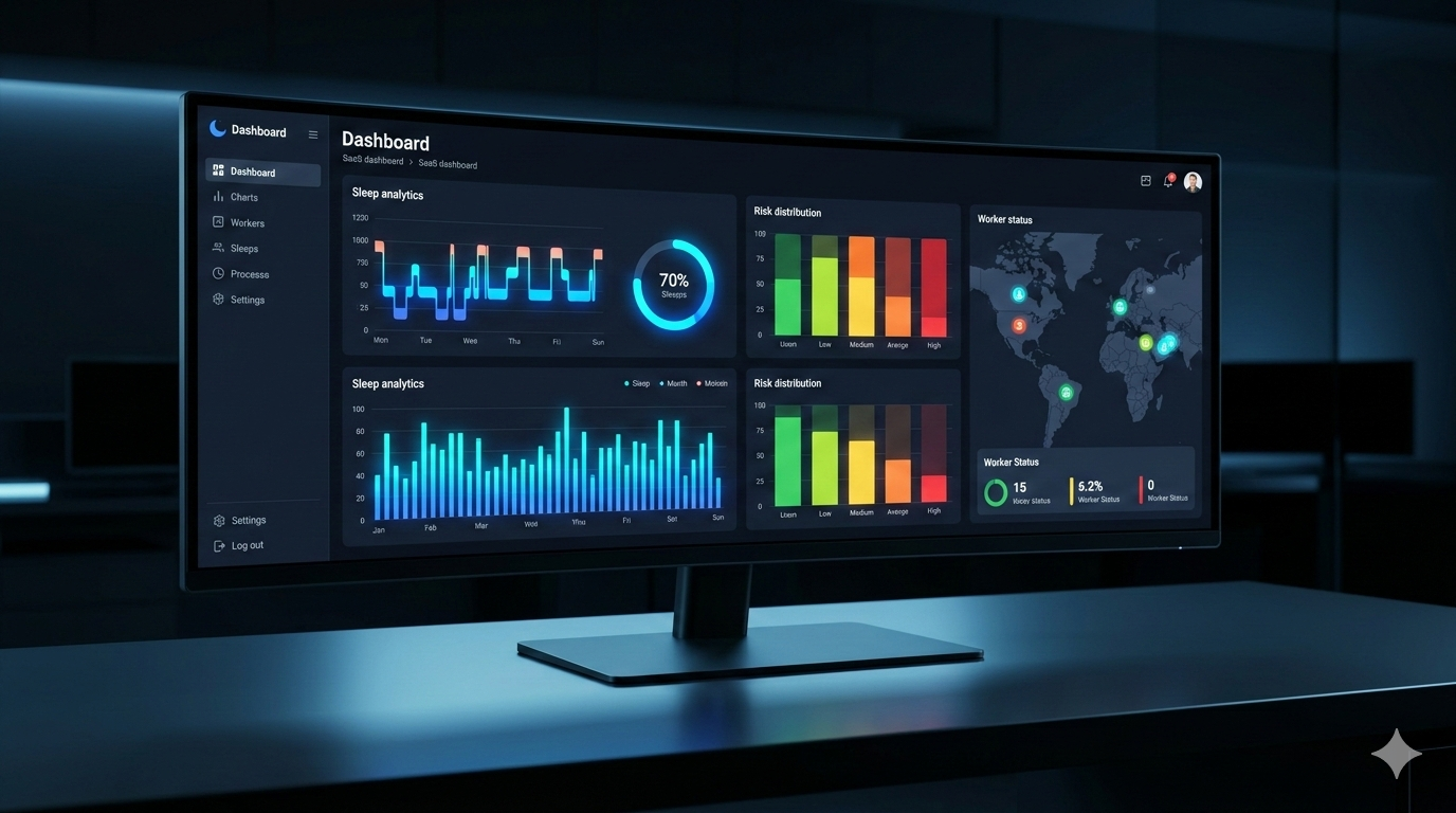 GoSleep Dashboard - Panel de monitoreo de sueño