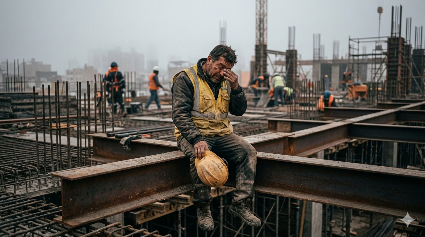 Trabajador fatigado - el riesgo invisible